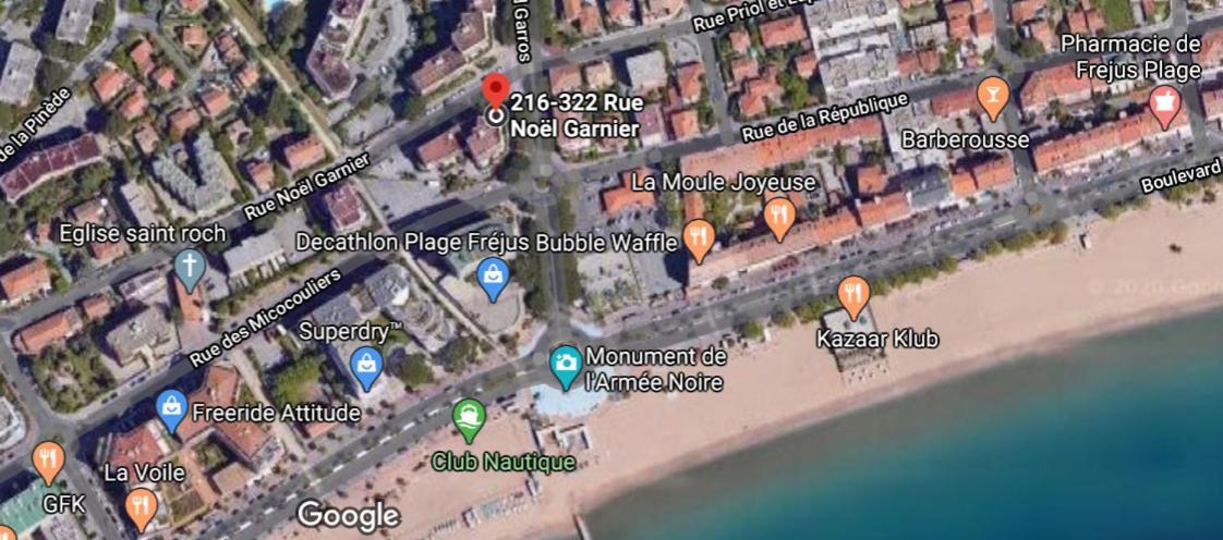 Frejus Plage المظهر الخارجي الصورة